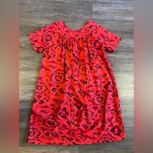 Vintage Fashions‎ By Tina Made In Waikiki Hawaiian Midi Dress Tiki Aloha OS B27